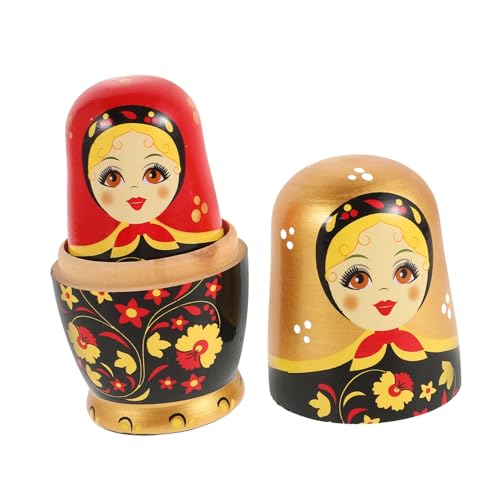 BESPORTBLE 1Satz Russische Nistpuppen Aus Holz Handgefertigte Puppen Für Erwachsene Puppenspielzeug Für Weihnachten Geburtstage Und Dekoration Im Wohnzimmer BESPORTBLE 1Satz Russische Nistpuppen Aus Holz Handgefertigte Puppen Für Erwachsene Puppenspielzeug Für Weihnachten Geburtstage Und Dekoration Im Wohnzimmer von BESPORTBLE