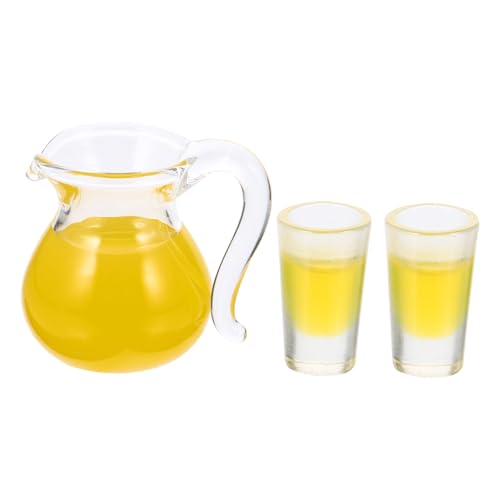 BESPORTBLE Miniatur Saft Wasserkocher Gefälschte Trinken Tassen Puppenhaus Mini Geschirr Mini Spielset BESPORTBLE Miniatur Saft Wasserkocher Gefälschte Trinken Tassen Puppenhaus Mini Geschirr Mini Spielset von BESPORTBLE