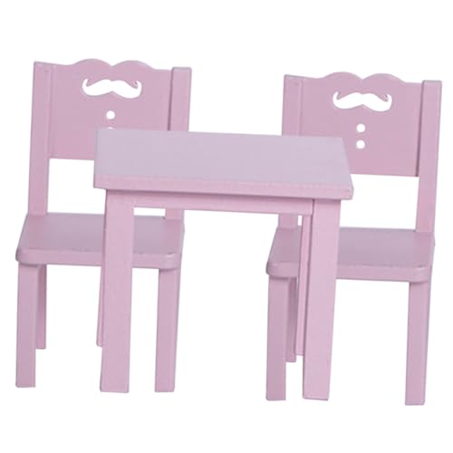 BESPORTBLE 1Satz Scale Table and Chair Accessories Realistic Miniature Home Decor for Playtime von BESPORTBLE