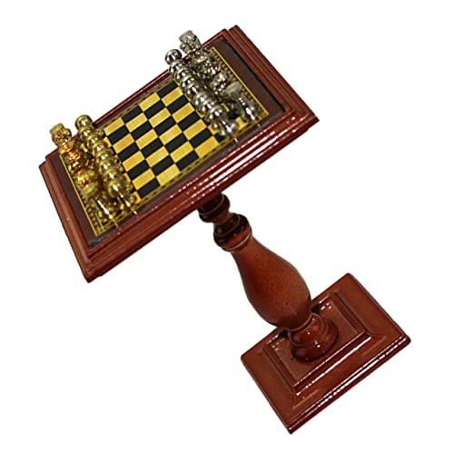 BESPORTBLE 1Satz Schachbrettmodell Für Mini Hausdekor Simulierte Schachspiel Dekoration Für Kreative Raumgestaltungen Dollhouses Und Mini Landschaften BESPORTBLE 1Satz Schachbrettmodell Für Mini Hausdekor Simulierte Schachspiel Dekoration Für Kreative Raumgestaltungen Dollhouses Und Mini Landschaften von BESPORTBLE