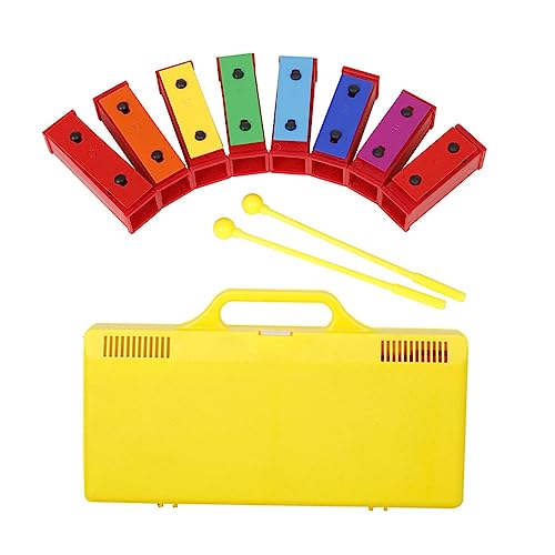 BESPORTBLE 1Satz Schlaginstrumente Für Carillon Aus Tragbares Xylophon Für Frühe Musikalische Bildung Für Jungen Und Ab Jahr BESPORTBLE 1Satz Schlaginstrumente Für Carillon Aus Tragbares Xylophon Für Frühe Musikalische Bildung Für Jungen Und Ab Jahr von BESPORTBLE