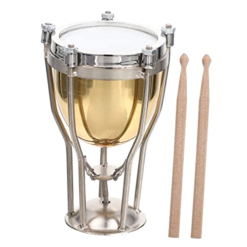 BESPORTBLE 1Satz Schlagzeug Modell Für Musikinstrumente Handgefertigtes Percussion Instrument Als Dekoration Und Lernspielzeug Für Jungen von BESPORTBLE