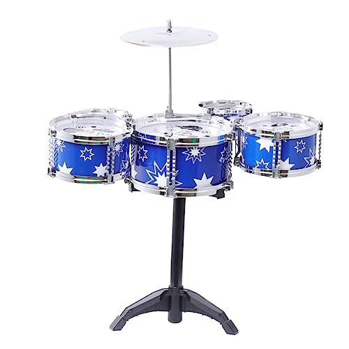 BESPORTBLE 1Satz Schlagzeug Set Trommel für Kleinkinder Kreatives Musikalisches für Jungen und Mädchen Pädagogisches Instrument für Frühes Lernen und Spaß ohne Hocker von BESPORTBLE