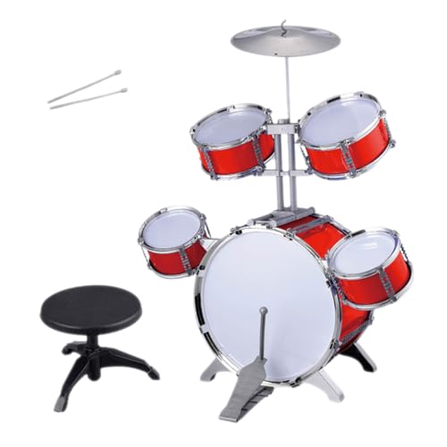 BESPORTBLE 1Satz Schlagzeug Set für Robustes Lernspielzeug aus Langlebigen Materialien Musikinstrument Musikalischen Frühbildung Fördert Auditive Fähigkeiten und Macht Spaß BESPORTBLE 1Satz Schlagzeug Set für Robustes Lernspielzeug aus Langlebigen Materialien Musikinstrument Musikalischen Frühbildung Fördert Auditive Fähigkeiten und Macht Spaß von BESPORTBLE