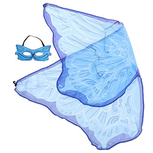 BESPORTBLE 1Satz Schmetterlingsflügel Kostümset Für Maske Accessoire Für Karneval Halloween Cosplay Und Bühnenaufführungen Leicht Langlebig Und Einfach Anzulegen von BESPORTBLE