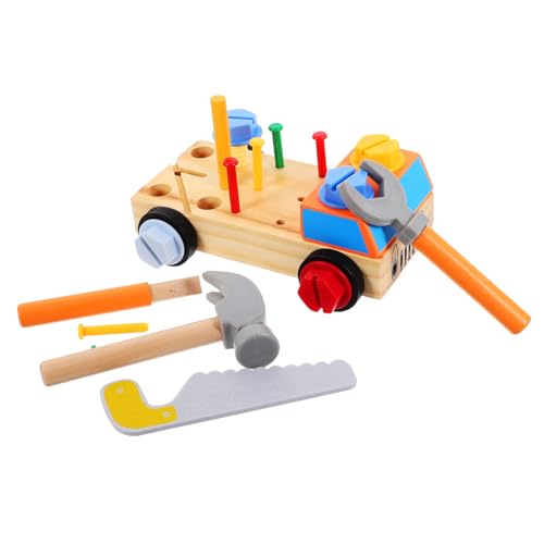 BESPORTBLE 1Satz Schraubenzieher Werkzeugset im Auto Design Pädagogisches Holzspielzeug Motorik und Vorstellungskraft für Jungen und Jahren BESPORTBLE 1Satz Schraubenzieher Werkzeugset im Auto Design Pädagogisches Holzspielzeug Motorik und Vorstellungskraft für Jungen und Jahren von BESPORTBLE