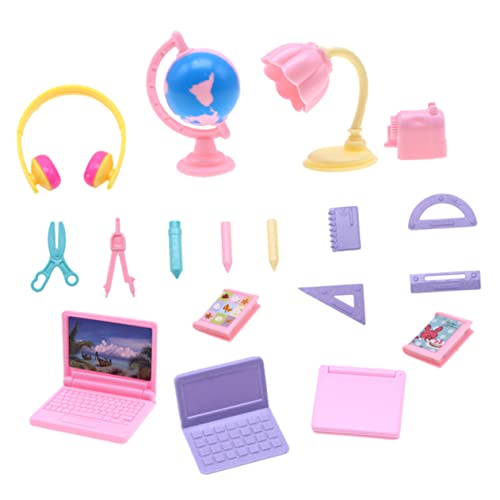 BESPORTBLE 1Satz Schulmaterial Für Puppen Mini Schreibwaren Zubehör Für Puppenhaus Winzige Schulstationery Im Mini Format Bjd Und Puppen von BESPORTBLE