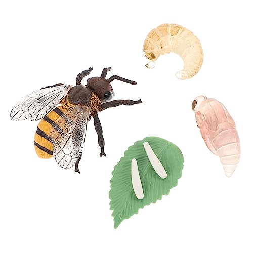BESPORTBLE 1Satz Simulation Honigbiene Modellset Lustige Insektenfiguren für Lebenszyklusmodelle aus Hochwertigem Lernspielzeug Kognitiven Entwicklung BESPORTBLE 1Satz Simulation Honigbiene Modellset Lustige Insektenfiguren für Lebenszyklusmodelle aus Hochwertigem Lernspielzeug Kognitiven Entwicklung von BESPORTBLE