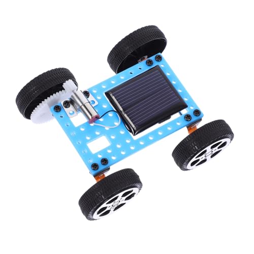 BESPORTBLE 1Satz Solarbetriebenes DIY Fahrzeugmodell Bausatz Für Lernspielzeug Für Wissenschaftliche Experimente Und Kreative Projekte Blaues Solarauto Spielzeugset von BESPORTBLE