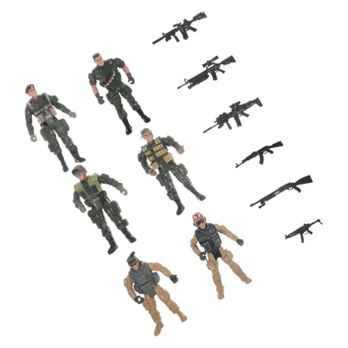 BESPORTBLE 1Satz Soldatenmodelle Winzige Soldatenfiguren Für Sandtisch Soldatenmodell Militärspielset Mit Antiterror Soldatenfiguren Für Kreative Szenen Und Rollenspiele von BESPORTBLE