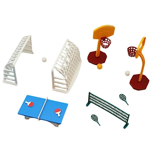 BESPORTBLE 1Satz Sport Set Für Puppenhaus Tischtennis Basketball Modell Realistische Dekoration Für DIY Puppenhaus Zubehör Für Kreative Spielwelten BESPORTBLE 1Satz Sport Set Für Puppenhaus Tischtennis Basketball Modell Realistische Dekoration Für DIY Puppenhaus Zubehör Für Kreative Spielwelten von BESPORTBLE