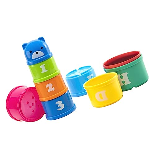 BESPORTBLE 1Satz Stapelbecher Lernspielzeug Für Kleinkinder Teiliges Mit Bunten Bechern Für Kreatives Und Frühe Bildung Für Badewanne Und Strand BESPORTBLE 1Satz Stapelbecher Lernspielzeug Für Kleinkinder Teiliges Mit Bunten Bechern Für Kreatives Und Frühe Bildung Für Badewanne Und Strand von BESPORTBLE
