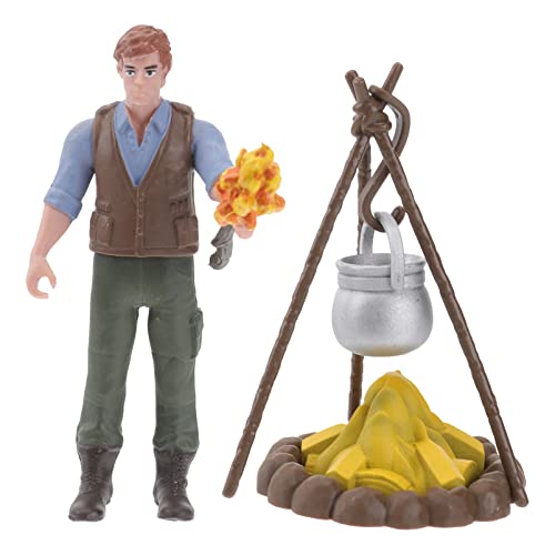 BESPORTBLE Miniatur Satz für Kinder Camping Szenenmodell mit Taschenlampe Pädagogisches Spielzeug für Picknick und Aktivitäten von BESPORTBLE