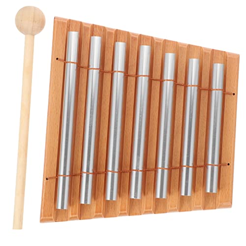 BESPORTBLE 1Satz Teilige Meditations Glocken Mit Holzbasis Und Metallrohren Pädagogisches Musikspielzeug Für Klassenräume Und Freizeitaktivitäten BESPORTBLE 1Satz Teilige Meditations Glocken Mit Holzbasis Und Metallrohren Pädagogisches Musikspielzeug Für Klassenräume Und Freizeitaktivitäten von BESPORTBLE
