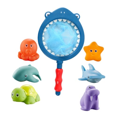 BESPORTBLE 1Satz Teiliges Badespielzeug Für Tierisches Wasserspielzeug Mit Angelnetz Für Badewanne Und Swimmingpool Duschspielzeug Für Jungen Und Ab Jahr BESPORTBLE 1Satz Teiliges Badespielzeug Für Tierisches Wasserspielzeug Mit Angelnetz Für Badewanne Und Swimmingpool Duschspielzeug Für Jungen Und Ab Jahr von BESPORTBLE
