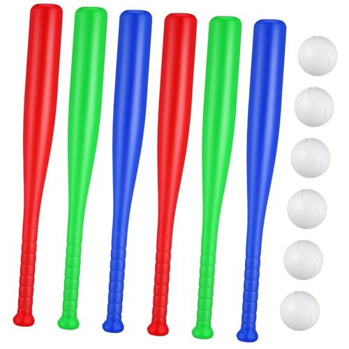 BESPORTBLE 1Satz Teiliges Baseball Spielzeugset Für Plastikschläger Und Bälle Für Outdoor Spiele Für Jungen Und Jahren Fördert Hand Auge Koordination Und Motorik von BESPORTBLE