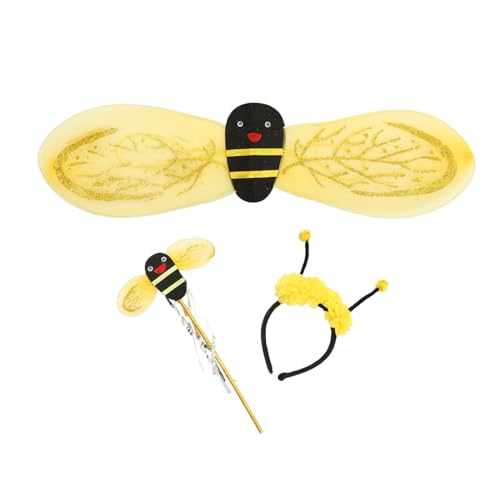 BESPORTBLE 1Satz Teiliges Bienen Feenstab Und Haarband Für Dekorative Performance Accessoires Für Festlichkeiten Und Rollenspiele Für Karneval Und Kindergeburtstage von BESPORTBLE