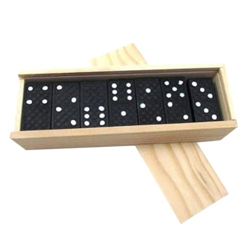 BESPORTBLE 1Satz Teiliges Holz Domino Set Schwarz mit Holzkiste Pädagogisches für Familienspiel Geschicklichkeit und Kreativität BESPORTBLE 1Satz Teiliges Holz Domino Set Schwarz mit Holzkiste Pädagogisches für Familienspiel Geschicklichkeit und Kreativität von BESPORTBLE