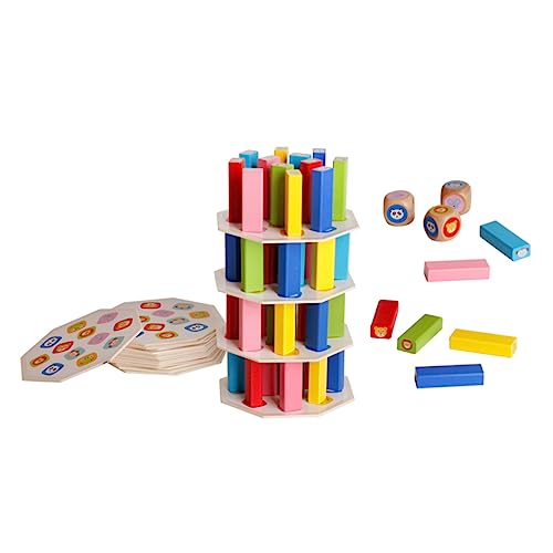 BESPORTBLE 1Satz Teiliges Stapelspielzeug Aus Kreatives Blockierspielzeug Für Kleinkinder Fördert Die Hand Augen Koordination Fantasie Für Hause von BESPORTBLE