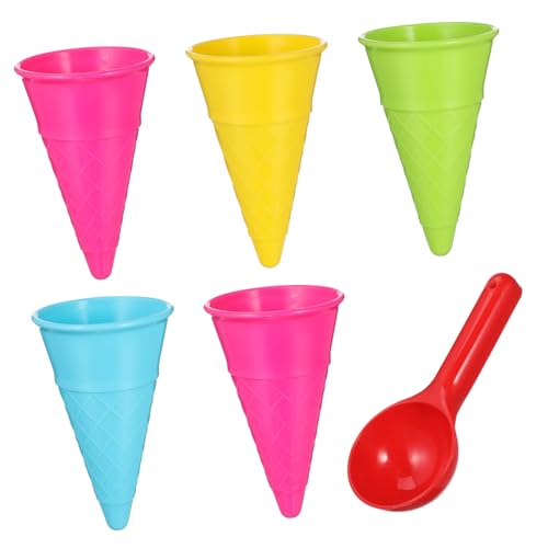 BESPORTBLE 1Satz Teiliges Strandspielzeug für Eistüten Sandspielzeug für Strand Park und Zuhause Farblich Sortiert für Kleine Hände BESPORTBLE 1Satz Teiliges Strandspielzeug für Eistüten Sandspielzeug für Strand Park und Zuhause Farblich Sortiert für Kleine Hände von BESPORTBLE
