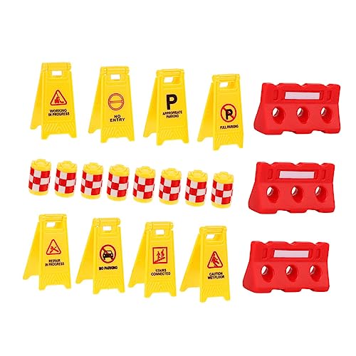 BESPORTBLE 1Satz Teiliges Verkehrszeichen Spielzeugset für Kognitive Entwicklung mit Gelben Sicherheitsbarrieren Form Warnschilder und Roten Wasserbarrieren für Rollenspiele BESPORTBLE 1Satz Teiliges Verkehrszeichen Spielzeugset für Kognitive Entwicklung mit Gelben Sicherheitsbarrieren Form Warnschilder und Roten Wasserbarrieren für Rollenspiele von BESPORTBLE
