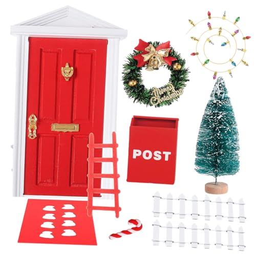 BESPORTBLE 1Satz Teiliges Weihnachts Dekorationsset Für Puppenhäuser Türmodelle Und Möbelspielzeug Für Kreative DIY Projekte Und Festliche Gestaltung Von Häusern BESPORTBLE 1Satz Teiliges Weihnachts Dekorationsset Für Puppenhäuser Türmodelle Und Möbelspielzeug Für Kreative DIY Projekte Und Festliche Gestaltung Von Häusern von BESPORTBLE