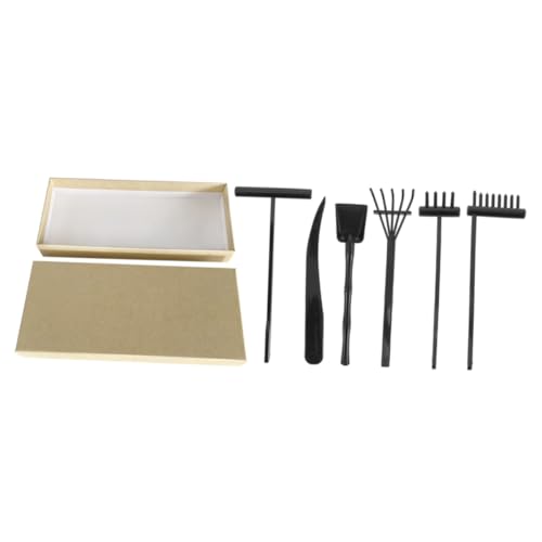 BESPORTBLE 1Satz Teiliges Zen Garten Rechen Set Für Sandtisch Dekoratives Rechen Set Für Meditation Und Zubehör Für Zen Garten Deko Für Schreibtisch von BESPORTBLE
