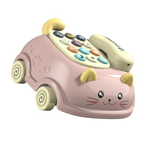 BESPORTBLE 1Satz Telefon Lernspielzeug Mit Tasten Fördert Kreativität Und Sprachentwicklung Perfektes Für Kleinkinder Ab Monaten von BESPORTBLE