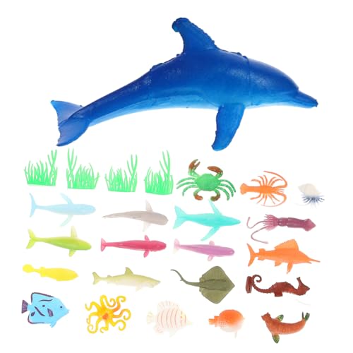 BESPORTBLE 1Satz Tiermodelle Teiliges Realistisches Für Aquarium Dekoration Und Bildungszwecke Aus Langlebigem Material Für Kreative Spielstunden von BESPORTBLE