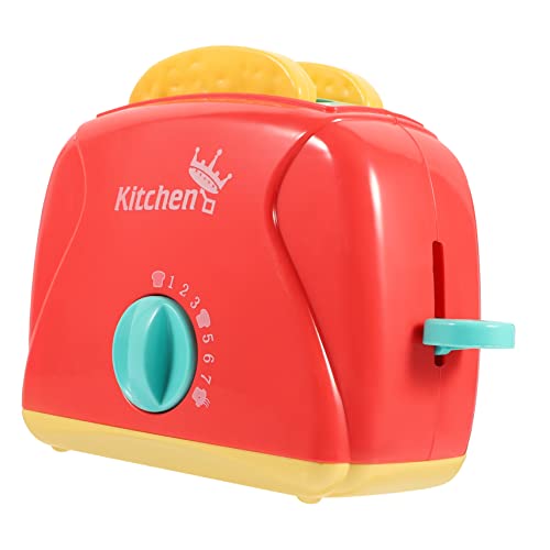 BESPORTBLE 1Satz Toaster Brotbackmaschine Simulation Küchenspielzeug Pop Up Für Kreatives Rollenspiel Lernspielzeug Für Jungen von BESPORTBLE