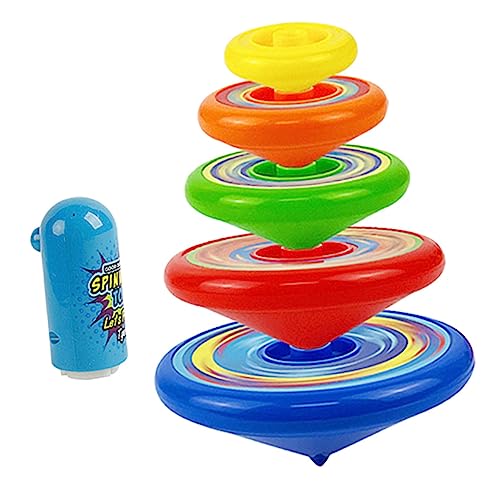 BESPORTBLE 1Satz Tragbares Gyros Für Stapelbare Rotierende Tops Bunten Farben Spaßiges Desktop Für Kleinkinder Farbe Zufällig BESPORTBLE 1Satz Tragbares Gyros Für Stapelbare Rotierende Tops Bunten Farben Spaßiges Desktop Für Kleinkinder Farbe Zufällig von BESPORTBLE