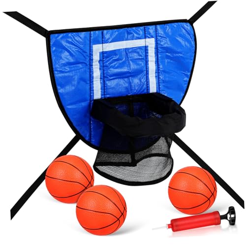 BESPORTBLE 1Satz Trampolinkorb Basketballkorb für Trampoline mit Basketball und Pumpe Passend für Verschiedene Trampolinstile Platzsparendes BESPORTBLE 1Satz Trampolinkorb Basketballkorb für Trampoline mit Basketball und Pumpe Passend für Verschiedene Trampolinstile Platzsparendes von BESPORTBLE
