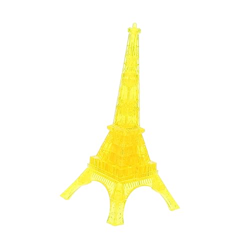 BESPORTBLE 1Satz Transparentes Kristallpuzzle Eiffelturm Modell Kristall Puzzlespiel Für Dekoratives DIY Bauspaß Einzigartiges von BESPORTBLE