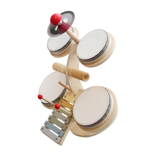 BESPORTBLE 1Satz Trommel Set für Musikinstrument aus Frühes Pädagogisches für Kleinkinder Fördert Musikalische Fähigkeiten Robust und Langlebig für Jungen BESPORTBLE 1Satz Trommel Set für Musikinstrument aus Frühes Pädagogisches für Kleinkinder Fördert Musikalische Fähigkeiten Robust und Langlebig für Jungen von BESPORTBLE