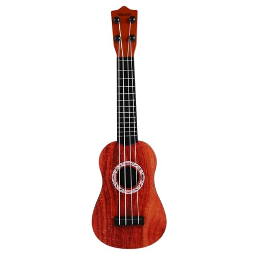 BESPORTBLE 1Satz Ukulele Für Hölzernes Anfängerinstrument Mit Design Ersatzsaiten Einfacher Anleitung Und Plektrum Für Frühes Musikalisches Lernen von BESPORTBLE