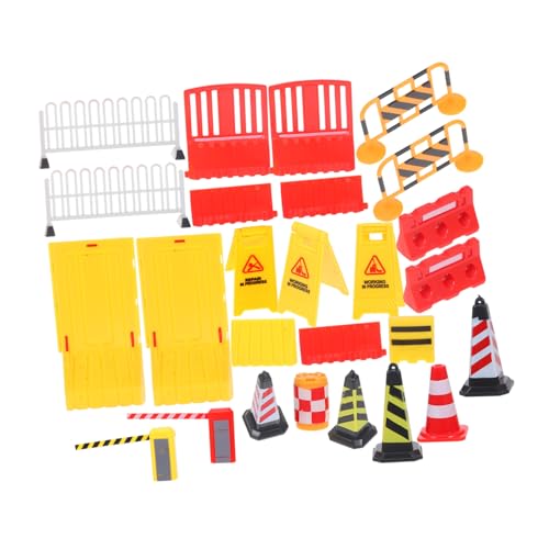 BESPORTBLE 1Satz Verkehrsbarrikaden Realistische Straßenverkehrszeichen Für Spielstraße Und Modellbau Hochwertige Kunststoffmaterialien BESPORTBLE 1Satz Verkehrsbarrikaden Realistische Straßenverkehrszeichen Für Spielstraße Und Modellbau Hochwertige Kunststoffmaterialien von BESPORTBLE