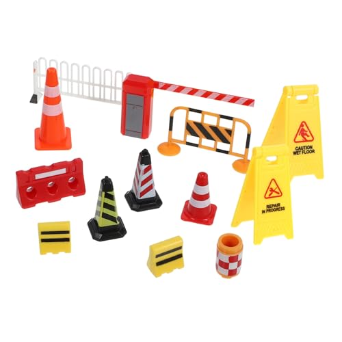 BESPORTBLE Straßensperre 13-teiliges Set Mit Miniatur-verkehrszäunen Sicherheitsbarrieren Für Jungen Und Mädchen Spielzeug-straßensperren Mini-verkehrsschilder BESPORTBLE Straßensperre 13-teiliges Set Mit Miniatur-verkehrszäunen Sicherheitsbarrieren Für Jungen Und Mädchen Spielzeug-straßensperren Mini-verkehrsschilder von BESPORTBLE