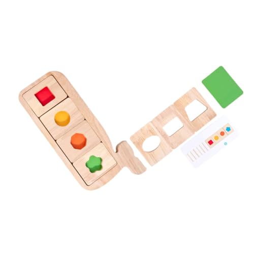 BESPORTBLE 1Satz Wal Geometrisches Puzzle Holzspielzeug für Lernspielzeug zur Farberkennung und Formwahrnehmung Interaktives Eltern Junge Mädchen für Kleinkinder Ab Jahren BESPORTBLE 1Satz Wal Geometrisches Puzzle Holzspielzeug für Lernspielzeug zur Farberkennung und Formwahrnehmung Interaktives Eltern Junge Mädchen für Kleinkinder Ab Jahren von BESPORTBLE