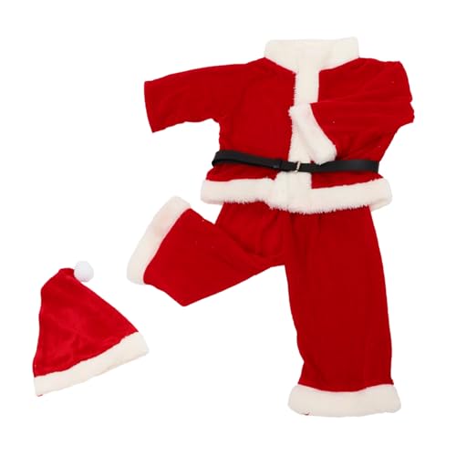 BESPORTBLE 1Satz Weihnachtsmann Kostüm für Jungen Teilig für Weihnachten mit Hut Kleidung Perfektes BESPORTBLE 1Satz Weihnachtsmann Kostüm für Jungen Teilig für Weihnachten mit Hut Kleidung Perfektes von BESPORTBLE