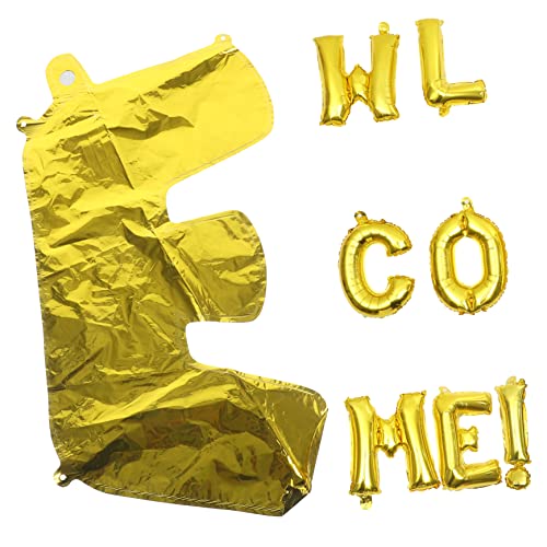 BESPORTBLE 1Satz Willkommensballons Aus Folie Für Schuldekoration Dekorative Partyballons Für Ersten Schultag Langlebig Und Einfach Zu Verwenden Für Wand Und Fenster BESPORTBLE 1Satz Willkommensballons Aus Folie Für Schuldekoration Dekorative Partyballons Für Ersten Schultag Langlebig Und Einfach Zu Verwenden Für Wand Und Fenster von BESPORTBLE