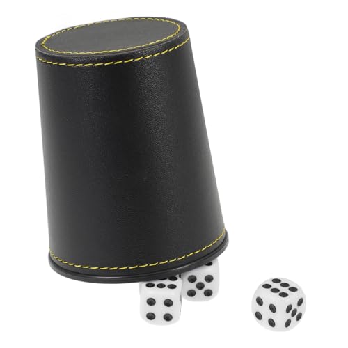 BESPORTBLE 1Satz Würfelbecher mit Würfeln Nützlicher Shaker für Partys und Familienspiele Robustes Material Modisches Design für Ktv und Bar Entertainment BESPORTBLE 1Satz Würfelbecher mit Würfeln Nützlicher Shaker für Partys und Familienspiele Robustes Material Modisches Design für Ktv und Bar Entertainment von BESPORTBLE