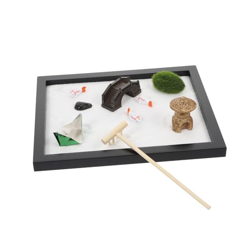 BESPORTBLE 1Satz Zen Sandbox Ornament Aus Resin Dekorative Tischkunst Für Home Office Und Zen Kultur Als Für Familien Und Freunde BESPORTBLE 1Satz Zen Sandbox Ornament Aus Resin Dekorative Tischkunst Für Home Office Und Zen Kultur Als Für Familien Und Freunde von BESPORTBLE