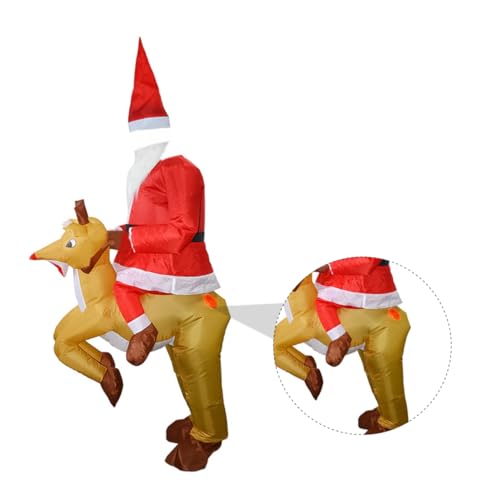 BESPORTBLE 1Stück Aufblasbares Weihnachtskostüm Für Erwachsene Weihnachtsmann Design Einteilig Für Batterie Für Karneval Weihnachtsfeiern BESPORTBLE 1Stück Aufblasbares Weihnachtskostüm Für Erwachsene Weihnachtsmann Design Einteilig Für Batterie Für Karneval Weihnachtsfeiern von BESPORTBLE