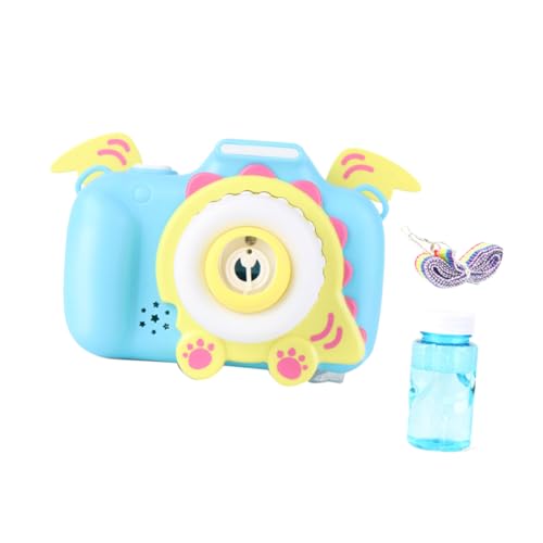 BESPORTBLE 1Stück Dinosaurier Kamera Spielzeug Automatische Seifenblasenmaschine mit Licht und Musik für Junge Mädchen Einfache Bedienung Spaß im Freien für Partys und Outdoor-aktivitäten Blau BESPORTBLE 1Stück Dinosaurier Kamera Spielzeug Automatische Seifenblasenmaschine mit Licht und Musik für Junge Mädchen Einfache Bedienung Spaß im Freien für Partys und Outdoor-aktivitäten Blau von BESPORTBLE