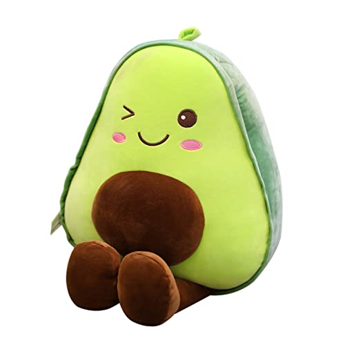 BESPORTBLE 1Stück Avocado Plüschkissen Großes Weiches Avocado Kuscheltier Für Dekoratives Wurfkissen Für Zuhause Für Jungen von BESPORTBLE