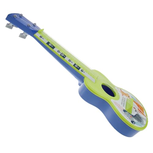 BESPORTBLE 1Stück Cartoon Tiermuster Ukulele Für Pädagogisches Musikinstrument Mit Saiten Kreativität Und Motorik Zufällige Farbe Leicht Und Robust von BESPORTBLE