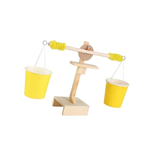 BESPORTBLE 1Stück DIY Holz Balance Für Wissenschaftliches Experimentierset Hand Augen Koordination Und Mechanischen Interessen Ab Monaten von BESPORTBLE