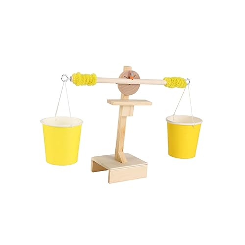 BESPORTBLE 1Stück DIY Holz Balkenwaage Wissenschaftliches Balancespiel Für Lernspielzeug Mathe Und Physikkenntnissen Für Jungen Und Ab Jahren von BESPORTBLE