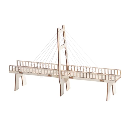 BESPORTBLE DIY Kabelbrücken-Modell Für Junge Mädchen Kreatives Holzspielzeug Physikverständnis Und Handwerklichem Geschick Pädagogisches Lernspielzeug Für Mädchen Und Jungen BESPORTBLE DIY Kabelbrücken-Modell Für Junge Mädchen Kreatives Holzspielzeug Physikverständnis Und Handwerklichem Geschick Pädagogisches Lernspielzeug Für Mädchen Und Jungen von BESPORTBLE