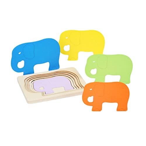 BESPORTBLE 1Stück Elefant Holzpuzzle Für Kognitive Farben Pädagogisches Puzzlespielzeug Sicher Und Langlebig Lernspielzeug Für Jahren BESPORTBLE 1Stück Elefant Holzpuzzle Für Kognitive Farben Pädagogisches Puzzlespielzeug Sicher Und Langlebig Lernspielzeug Für Jahren von BESPORTBLE
